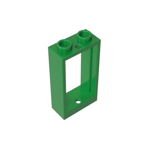 Gobricks,Window 1 x 2 x 3 Flat Front,60593