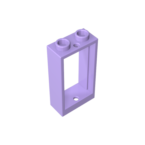 Gobricks,Window 1 x 2 x 3 Flat Front,60593
