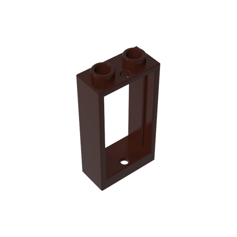 Gobricks,Window 1 x 2 x 3 Flat Front,60593