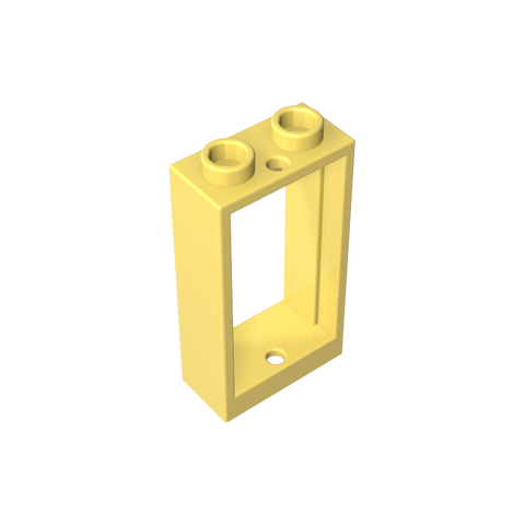 Gobricks,Window 1 x 2 x 3 Flat Front,60593