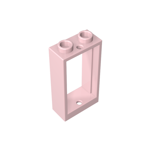 Gobricks,Window 1 x 2 x 3 Flat Front,60593