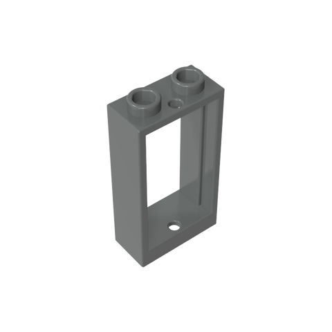 Gobricks,Window 1 x 2 x 3 Flat Front,60593