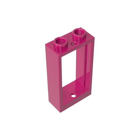 Gobricks,Window 1 x 2 x 3 Flat Front,60593