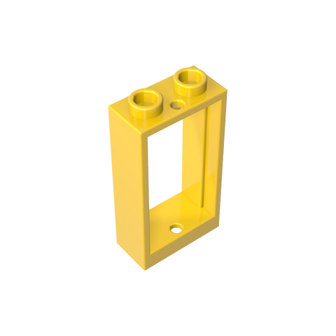 Gobricks,Window 1 x 2 x 3 Flat Front,60593