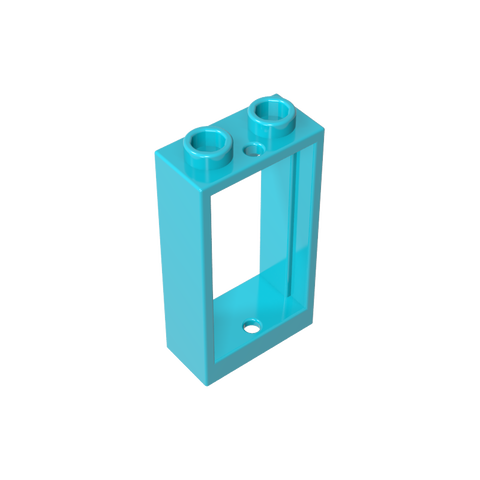 Gobricks,Window 1 x 2 x 3 Flat Front,60593