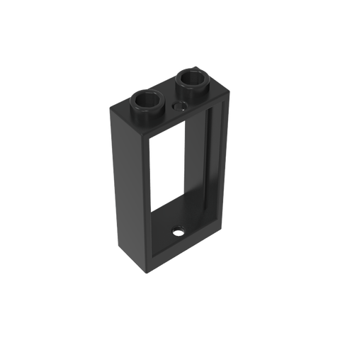 Gobricks,Window 1 x 2 x 3 Flat Front,60593