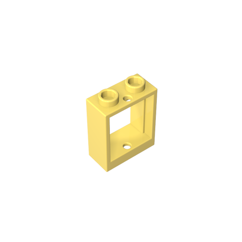 Gobricks,Window 1 x 2 x 2 Flat Front,60592,79128