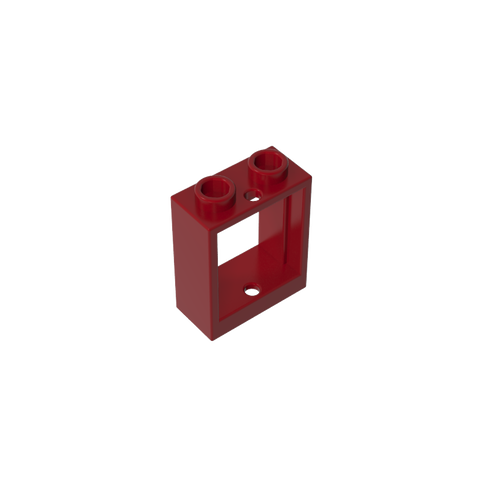 Gobricks,Window 1 x 2 x 2 Flat Front,60592,79128