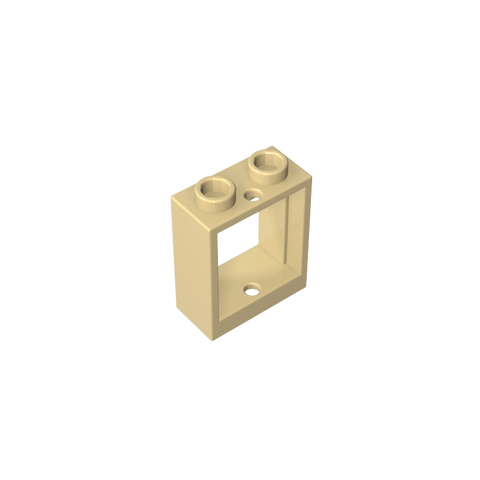 Gobricks,Window 1 x 2 x 2 Flat Front,60592,79128