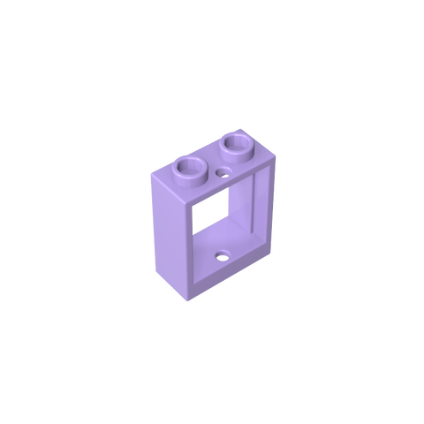 Gobricks,Window 1 x 2 x 2 Flat Front,60592,79128