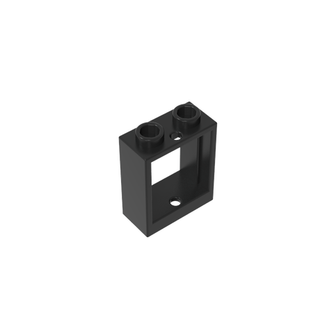 Gobricks,Window 1 x 2 x 2 Flat Front,60592,79128