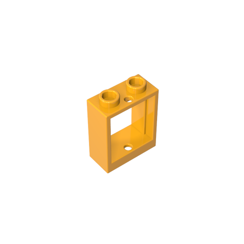 Gobricks,Window 1 x 2 x 2 Flat Front,60592,79128