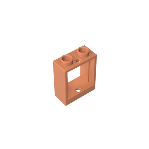 Gobricks,Window 1 x 2 x 2 Flat Front,60592,79128