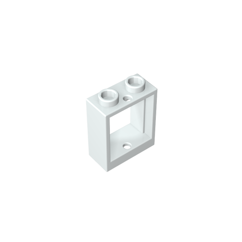 Gobricks,Window 1 x 2 x 2 Flat Front,60592,79128