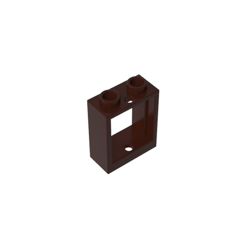 Gobricks,Window 1 x 2 x 2 Flat Front,60592,79128