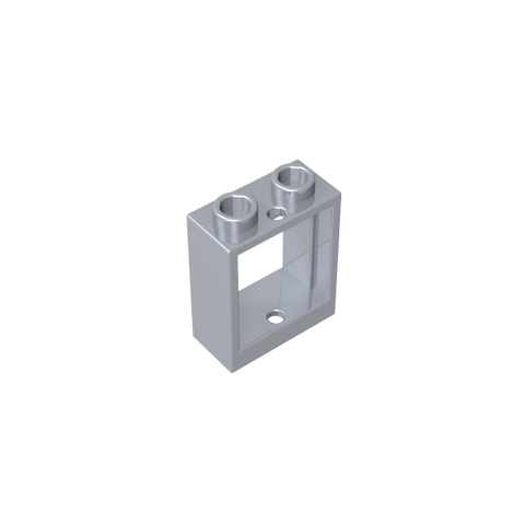 Gobricks,Window 1 x 2 x 2 Flat Front,60592,79128