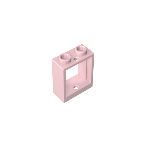 Gobricks,Window 1 x 2 x 2 Flat Front,60592,79128