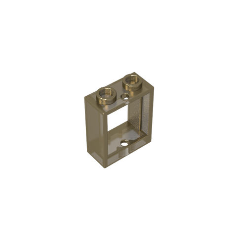 Gobricks,Window 1 x 2 x 2 Flat Front,60592,79128