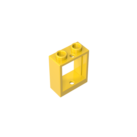 Gobricks,Window 1 x 2 x 2 Flat Front,60592,79128