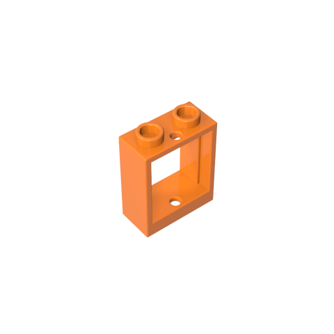 Gobricks,Window 1 x 2 x 2 Flat Front,60592,79128