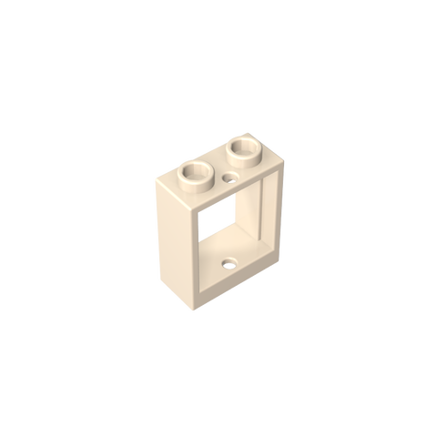 Gobricks,Window 1 x 2 x 2 Flat Front,60592,79128