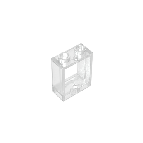 Gobricks,Window 1 x 2 x 2 Flat Front,60592,79128