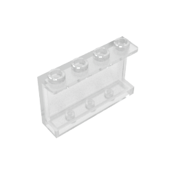 Gobricks,Panel 1 x 4 x 2 with Side Supports - Hollow Studs,14718