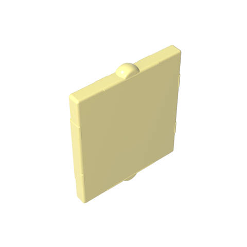 Gobricks,Glass for Window 1 x 2 x 2 Flat,60601,86209,35315,35316