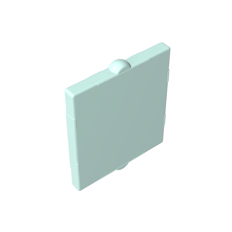 Gobricks,Glass for Window 1 x 2 x 2 Flat,60601,86209,35315,35316
