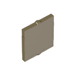 Gobricks,Glass for Window 1 x 2 x 2 Flat,60601,86209,35315,35316