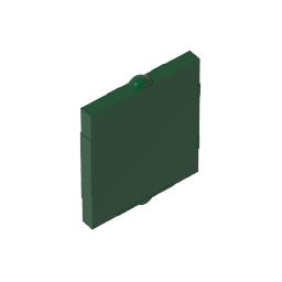 Glass for Window 1 x 2 x 2 Flat,60601