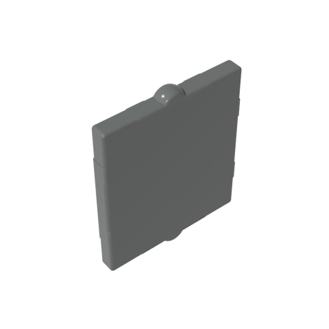 Gobricks,Glass for Window 1 x 2 x 2 Flat,60601,86209,35315,35316