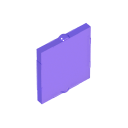 Gobricks,Glass for Window 1 x 2 x 2 Flat,60601,86209,35315,35316