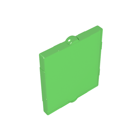 Gobricks,Glass for Window 1 x 2 x 2 Flat,60601,86209,35315,35316