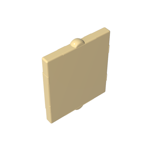 Gobricks,Glass for Window 1 x 2 x 2 Flat,60601,86209,35315,35316