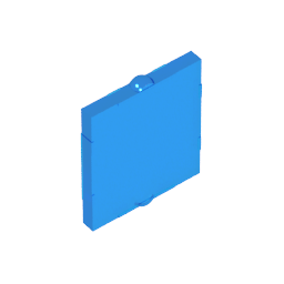 Gobricks,Glass for Window 1 x 2 x 2 Flat,60601,86209,35315,35316
