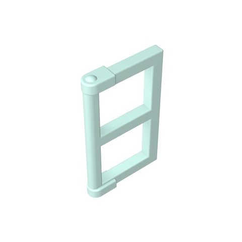 Gobricks,Window 1 x 2 x 3 Pane with Thick Corner Tabs,60608,28961,69795,3854
