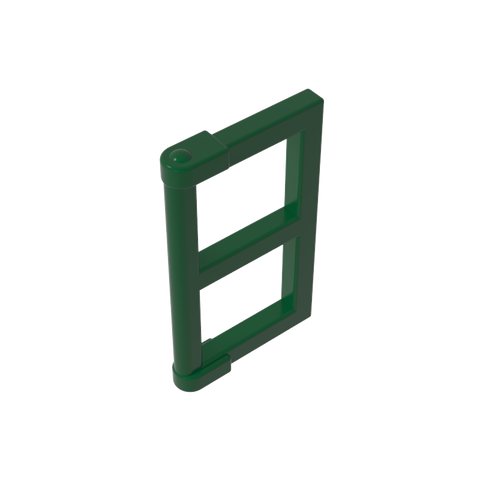 Gobricks,Window 1 x 2 x 3 Pane with Thick Corner Tabs,60608,28961,69795,3854