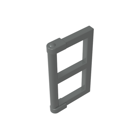 Gobricks,Window 1 x 2 x 3 Pane with Thick Corner Tabs,60608,28961,69795,3854