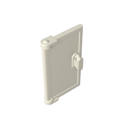 Door 1 x 2 x 3 with Vertical Handle,60614