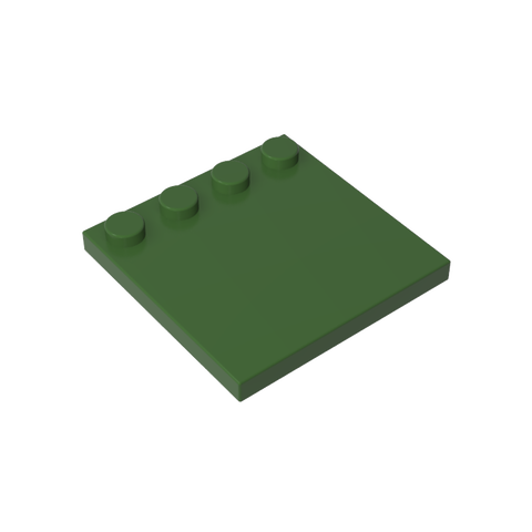 Gobricks,Plates Special 4 x 4 with Studs on One Edge [Plain],6179