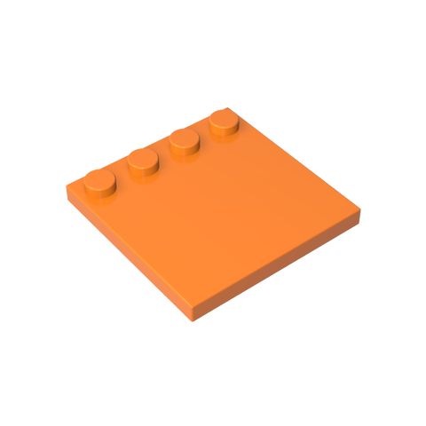 Gobricks,Plates Special 4 x 4 with Studs on One Edge [Plain],6179