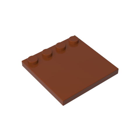 Gobricks,Plates Special 4 x 4 with Studs on One Edge [Plain],6179
