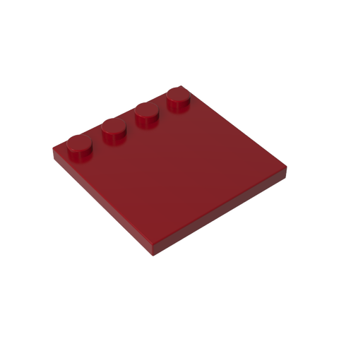 Gobricks,Plates Special 4 x 4 with Studs on One Edge [Plain],6179
