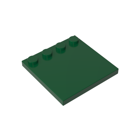 Gobricks,Plates Special 4 x 4 with Studs on One Edge [Plain],6179