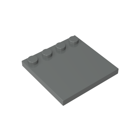 Gobricks,Plates Special 4 x 4 with Studs on One Edge [Plain],6179