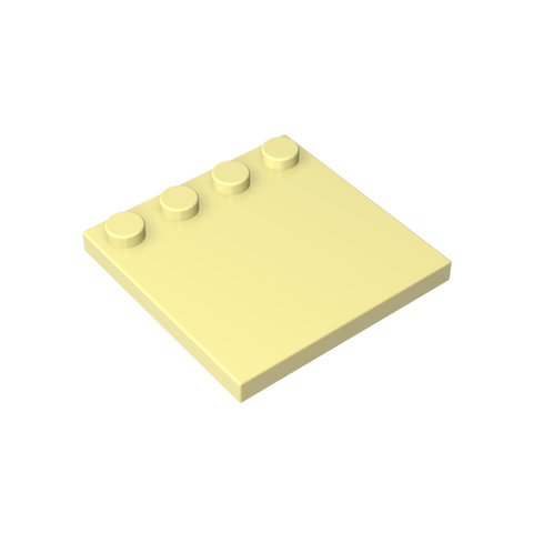 Gobricks,Plates Special 4 x 4 with Studs on One Edge [Plain],6179
