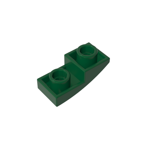 Gobricks,Slope Curved 2 x 1 Inverted,24201
