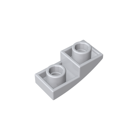 Gobricks,Slope Curved 2 x 1 Inverted,24201