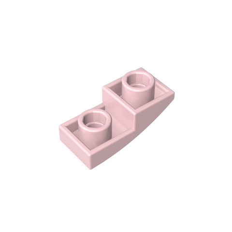 Gobricks,Slope Curved 2 x 1 Inverted,24201